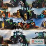 Mixed Tractors Multi Baumwolljersey - Bild 1