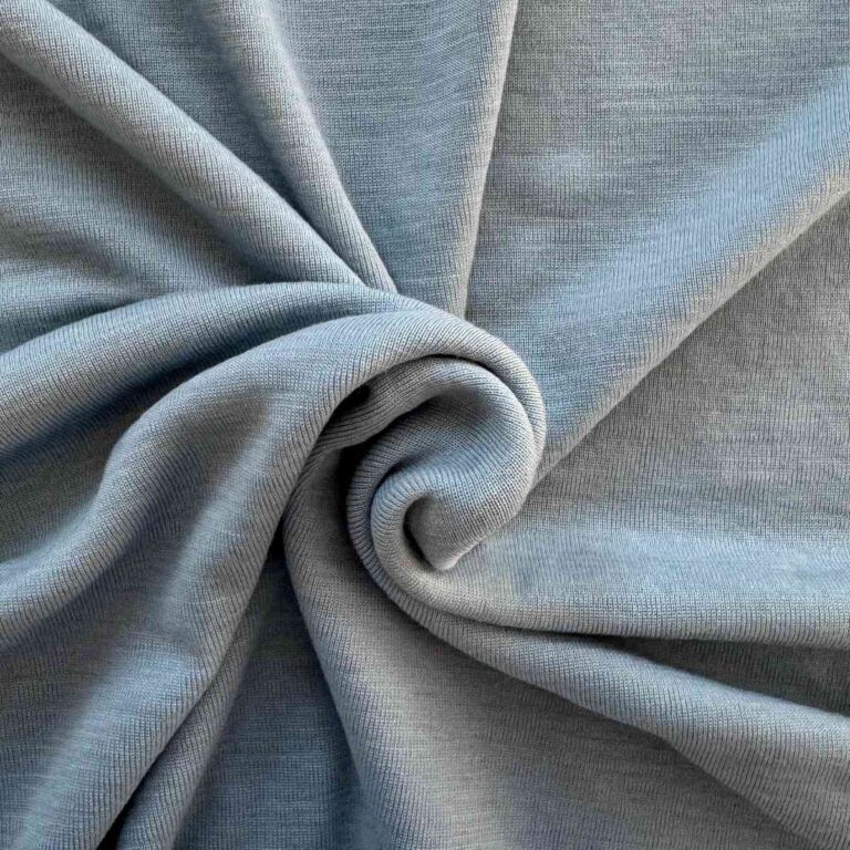 Staubiges Mint Merinowolle Jersey
