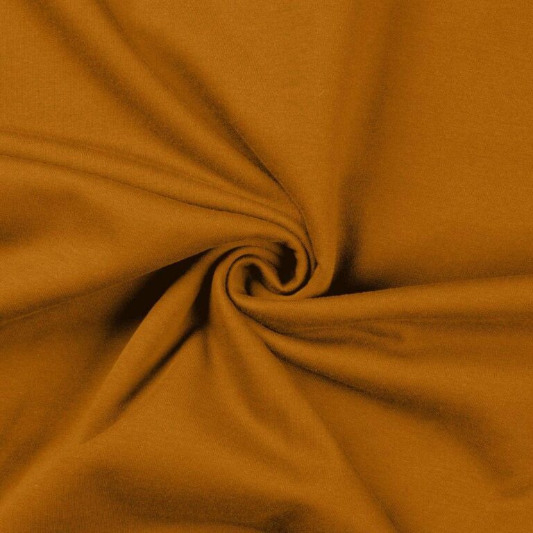 Maisgelb Uni French Terry Brushed