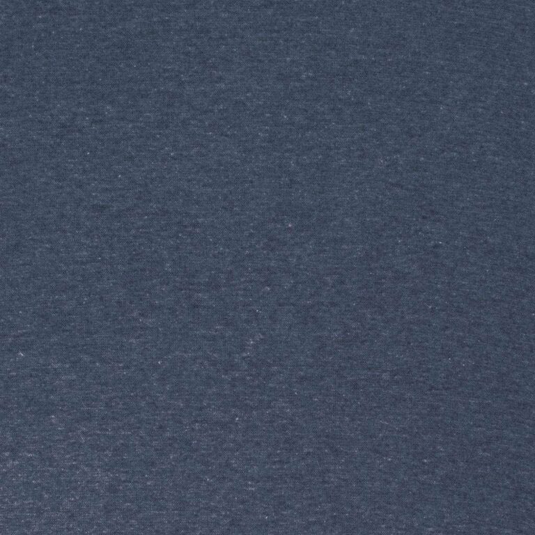 Helles Jeans Melange Uni Bündchen