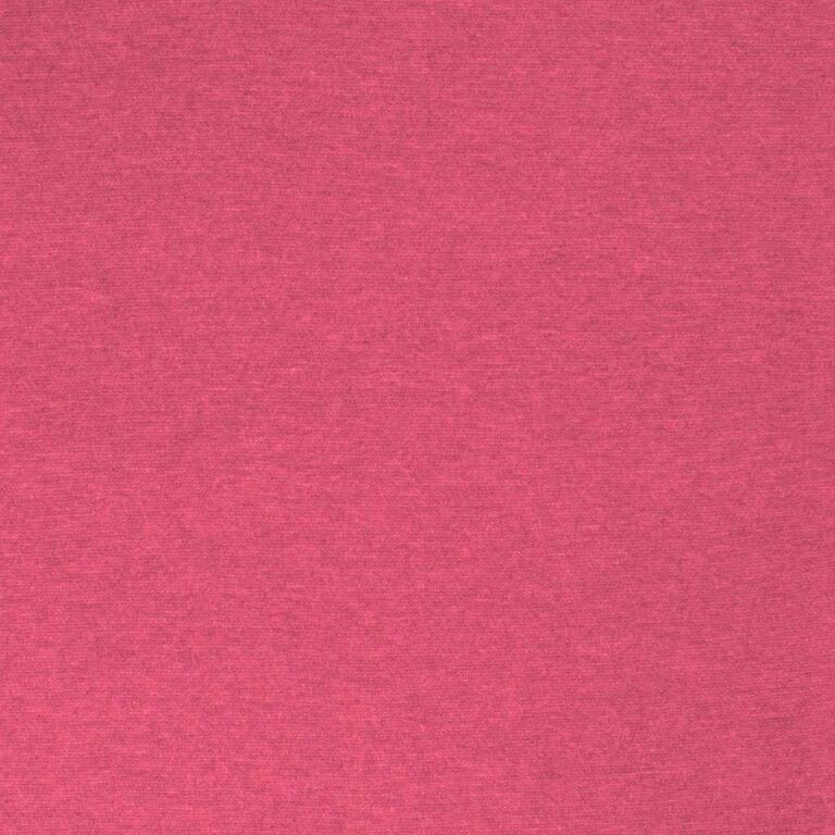 Rot Melange Uni Bündchen