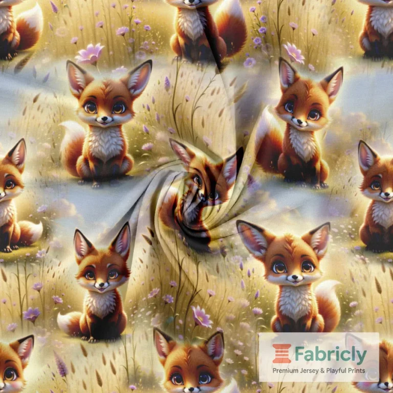 Waldfüchse Orange Baumwolljersey