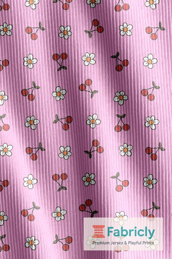 Zauberhafte Kirschblüten Rosa Bündchen